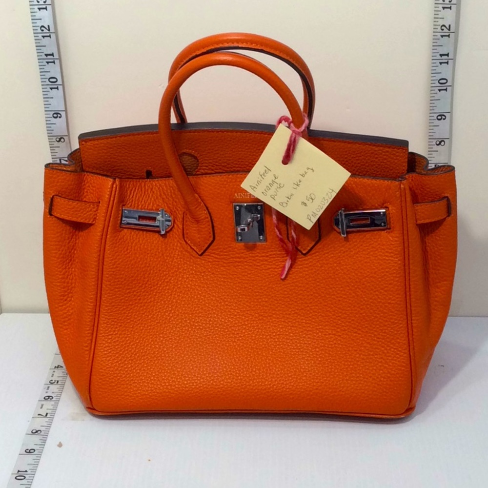 Ainifeel Orange Purse